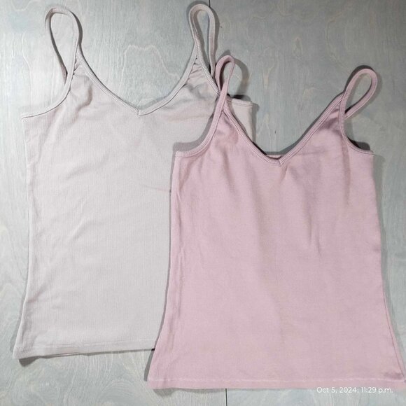 Revamped Tanks‎ 95% cotton 5% spandex size large EUC - Picture 4 of 9